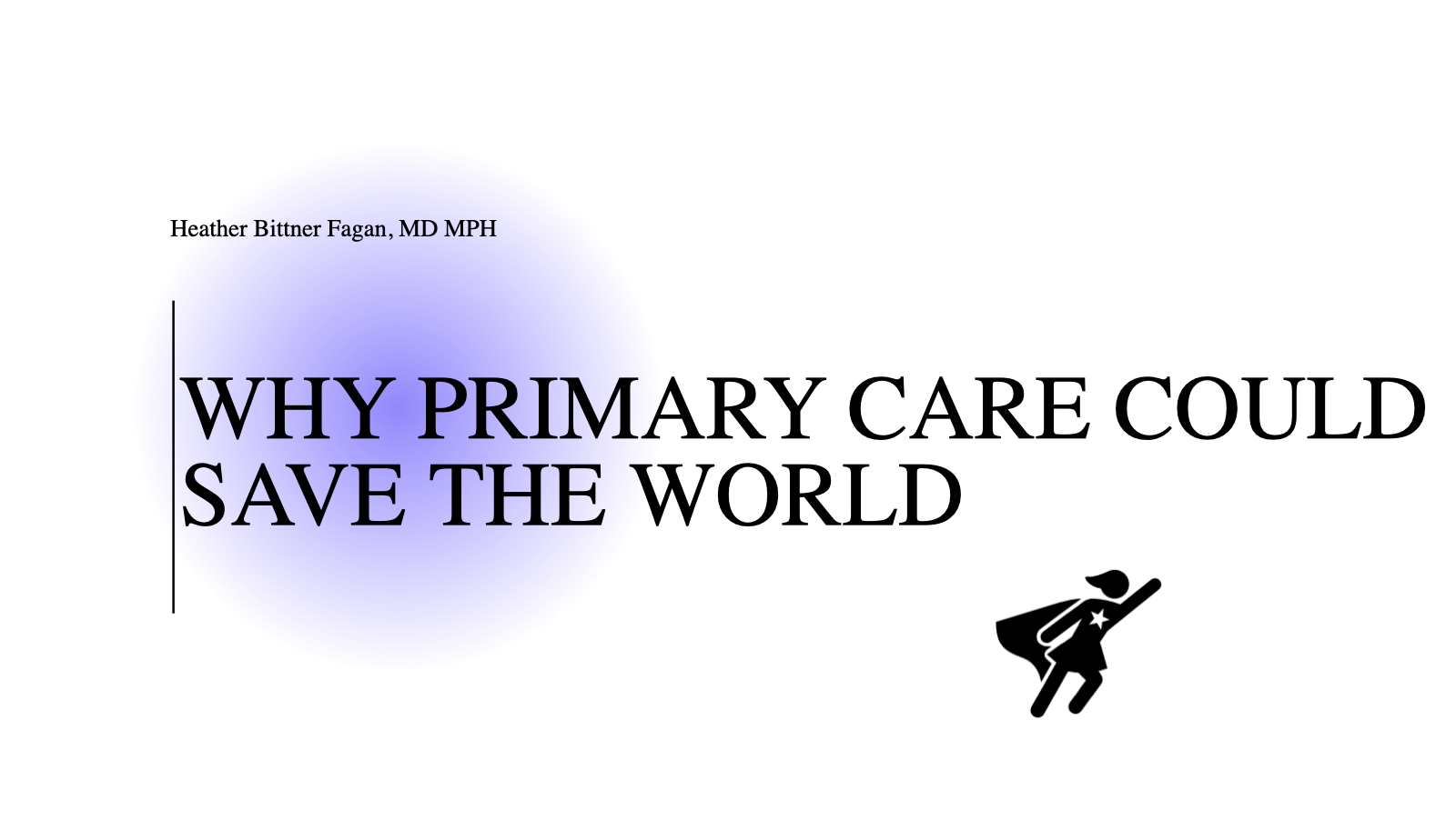 Preview image for the primary care physicians presentation