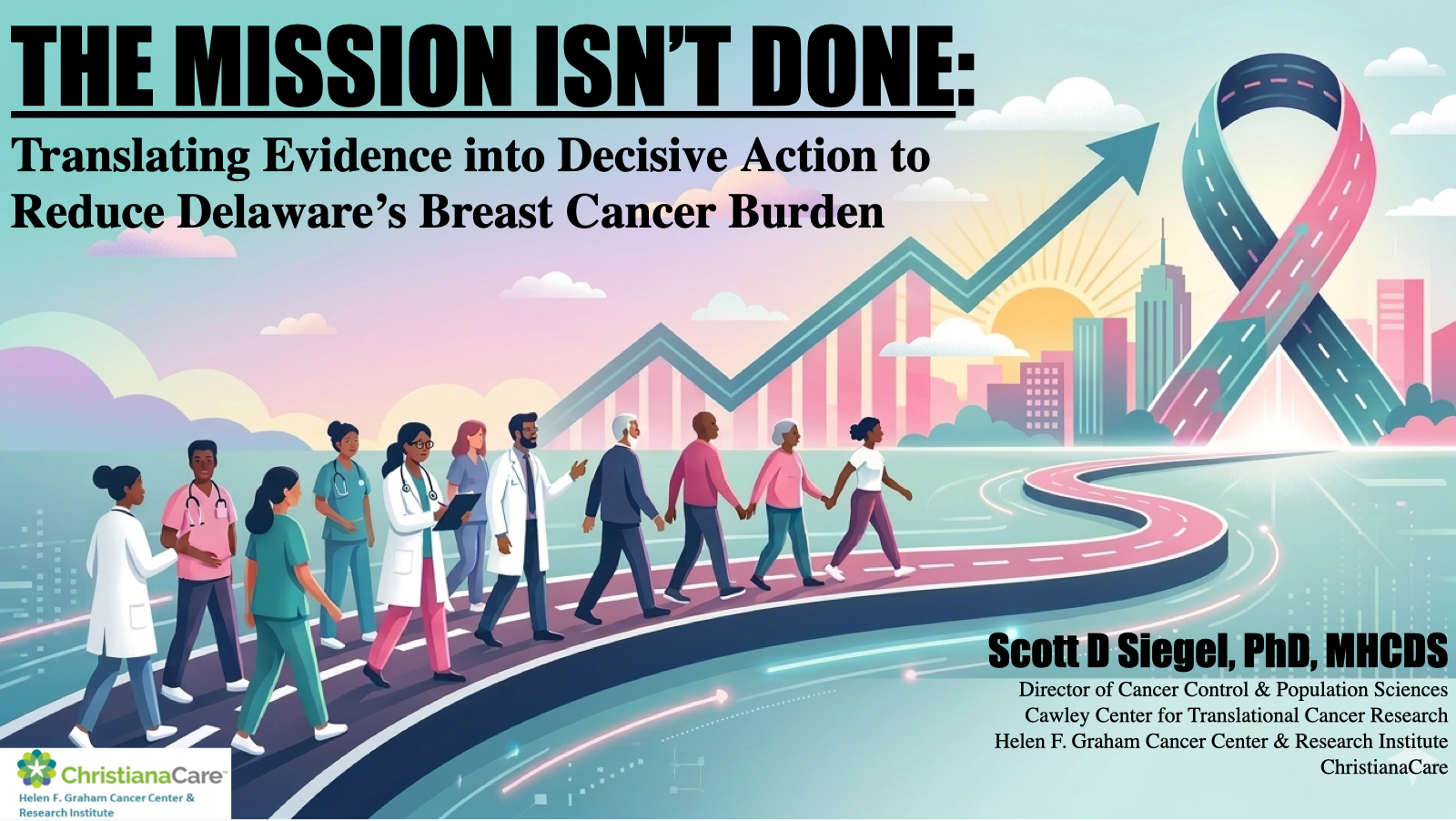 Preview image for the breast cancer burden presentation by Scott D. Siegel